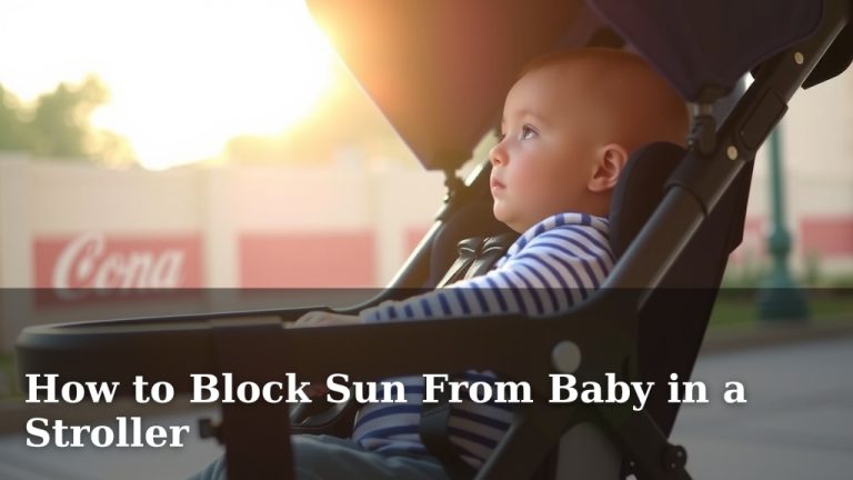 How to Block Sun From Baby in a Stroller