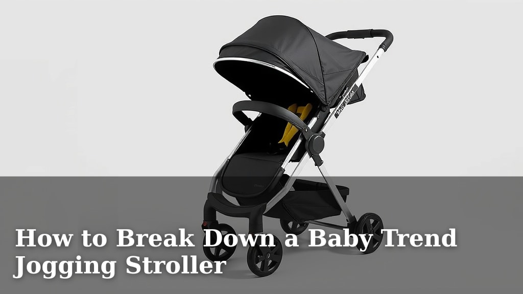 How to Break Down a Baby Trend Jogging Stroller