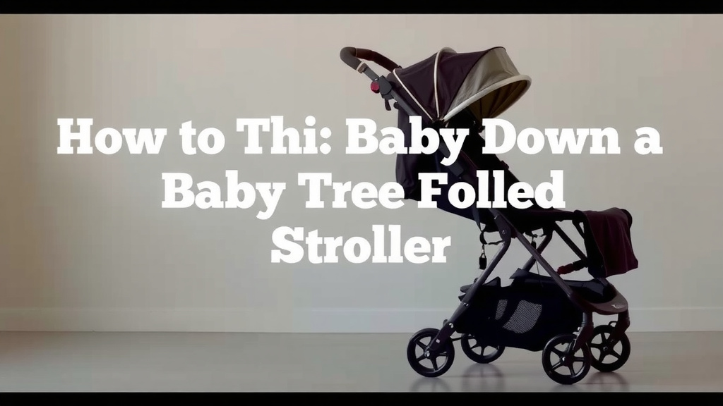 Getting Your Baby Trend Stroller Folded Down