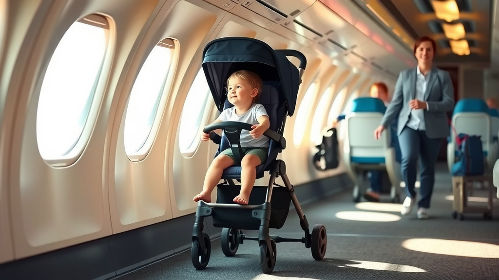 Traveling with Your Baby Stroller on a Plane