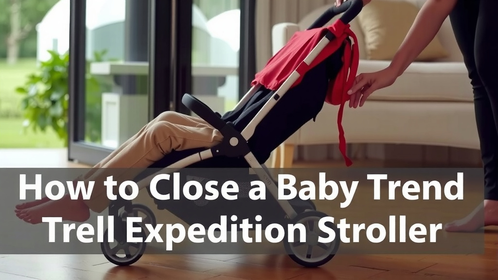 Folding Your Baby Trend Expedition Stroller: A Quick Guide