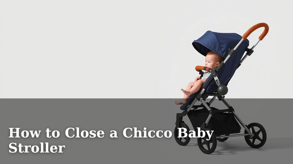 How to Close a Chicco Baby Stroller